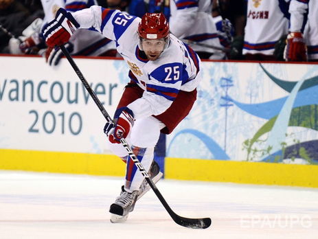 ﻿Російського хокеїста, триразового чемпіона світу Заріпова відсторонили від змагань через позитивну пробу на допінг