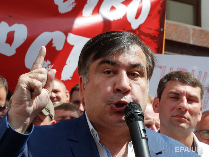 Саакашвили: Буду сидеть в Киеве без гражданства