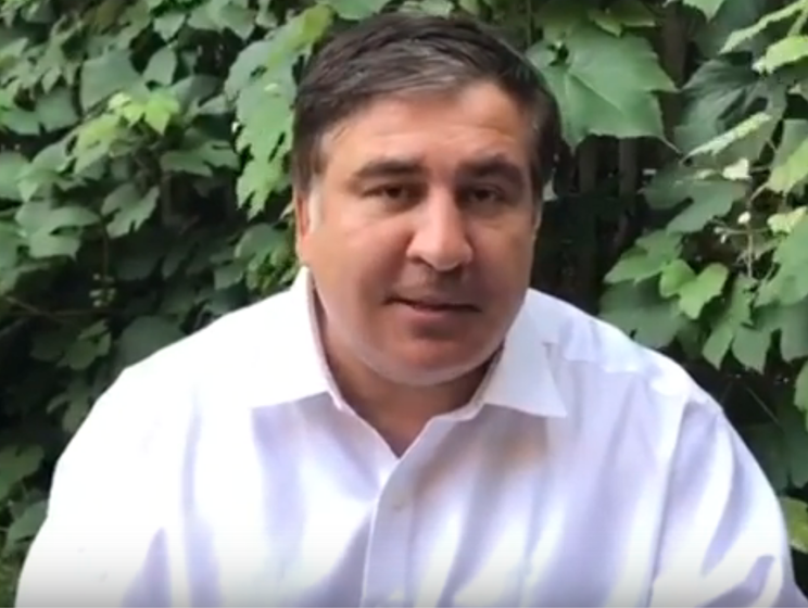 Саакашвили записал обращение по поводу потери гражданства: Меня хотят заставить получить статус беженца. Я вернусь в Украину. Видео