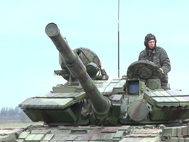 На границе с Одесской областью прошли танковые учения