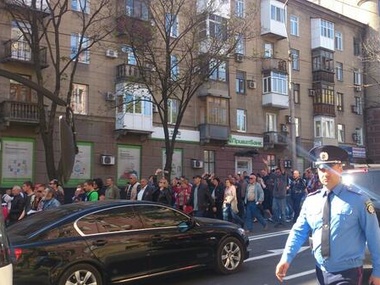 Донецкие сепаратисты отправились митинговать под офис областной телерадиокомпании