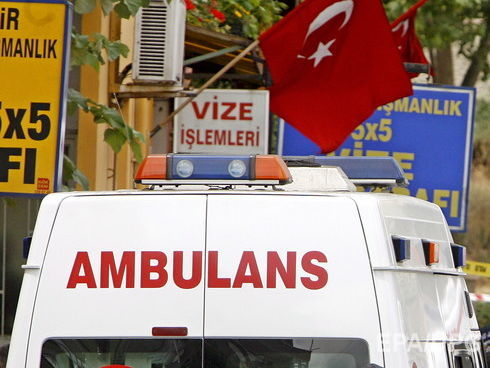 В результате пожара в турецком отеле пострадали 14 человек