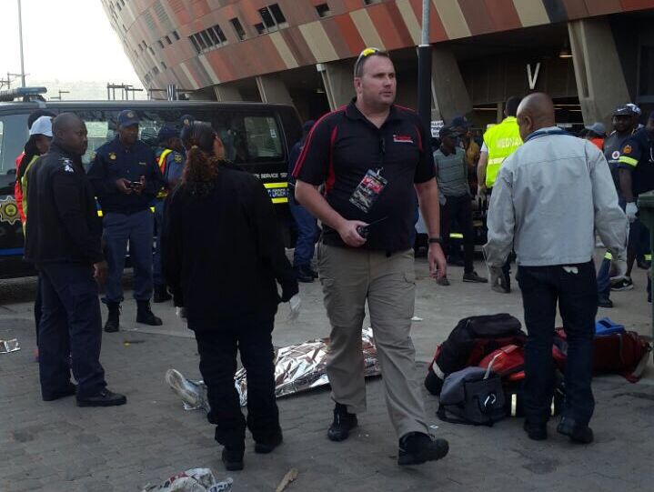 В результате давки на стадионе в ЮАР погибло два человека