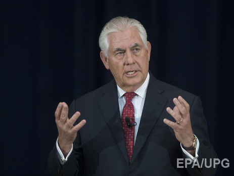 Тиллерсон: Санкции говорят о желании американского народа видеть, что Россия предпринимает шаги по улучшению отношений с США