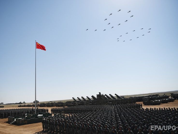 В Китае на военном параде показали новые межконтинентальные ракеты