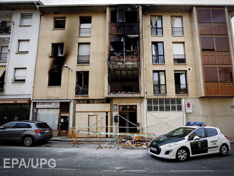 В Испании в жилом доме взорвался газ. Погиб один человек, восемь ранено