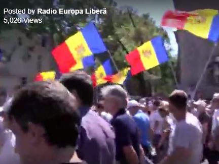 В Молдове протестовали против президента Додона