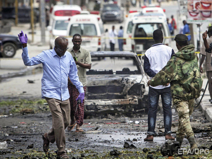 На многолюдной улице в столице Сомали прогремел взрыв, известно о шести погибших