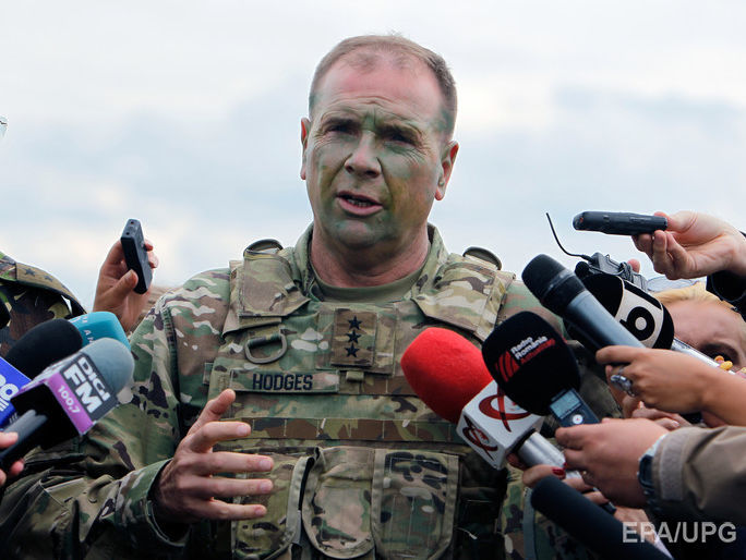 Генерал Ходжес: Украинский опыт войны против россиян очень помогает американской армии