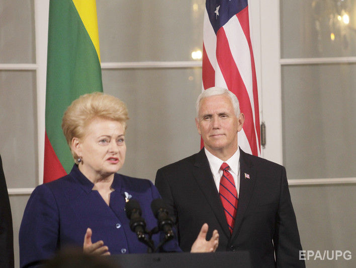 Грибаускайте заявила, что Россия может использовать строящуюся Белорусскую АЭС как оружие против Литвы