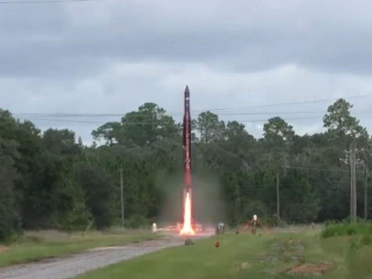 Vector Space Systems провела запуск легкой ракеты. Видео