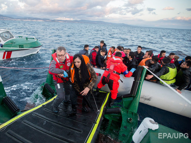 В Греции береговая охрана спасла 128 мигрантов