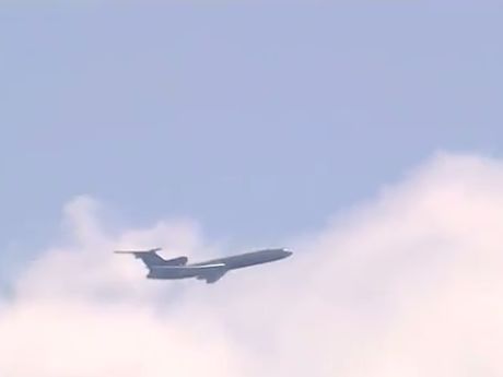 ﻿Російський літак-розвідник пролетів над Пентагоном і Капітолієм. Відео