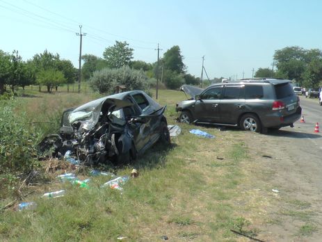 ﻿Четверо осіб загинули в ДТП у Херсонській області
