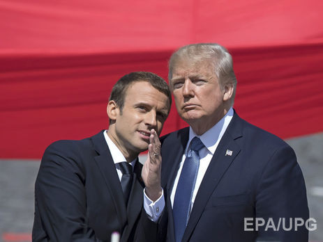 Трамп и Макрон договорились координировать действия США и Франции вокруг ситуации с КНДР