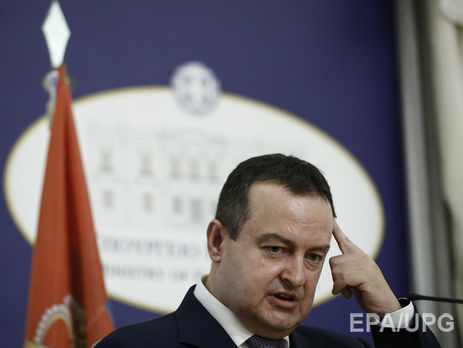 ﻿Міністр закордонних справ Сербії запропонував розділити Косово