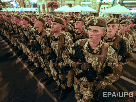 ﻿Репетиція військового параду в Києві. Відео
