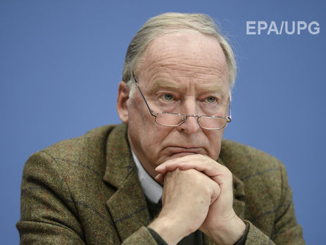 ﻿Лідер німецьких євроскептиків заявив, що Росія ніколи не поверне Криму