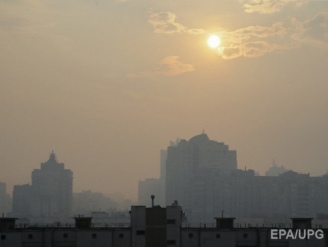 ﻿У Києві перевищено рівень забруднення повітря