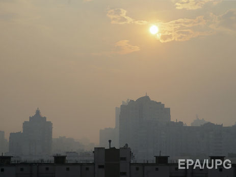 У деяких районах столиці перевищено рівень забруднення повітря