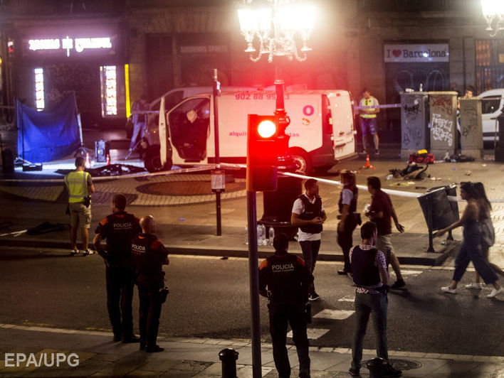 Теракт в Барселоне: число пострадавших составляет более 100 человек