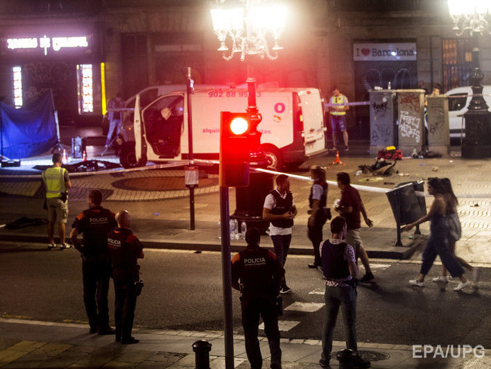 Унаслідок теракту в Барселоні постраждали громадяни 18 країн – агентство цивільного захисту