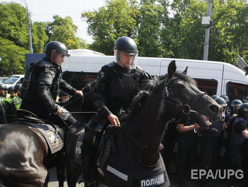 ﻿В Україні поліція перейшла на посилену службу у зв'язку з підготовкою до Дня Незалежності