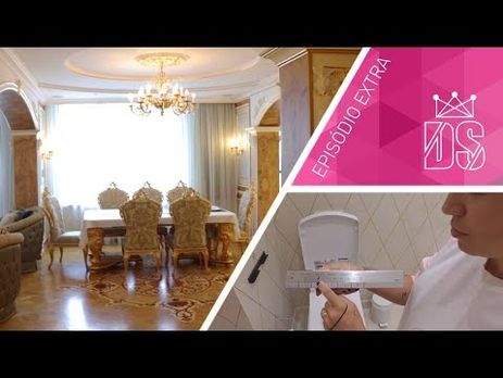 Жена Дентиньо показала апартаменты в центре Киева. Видео