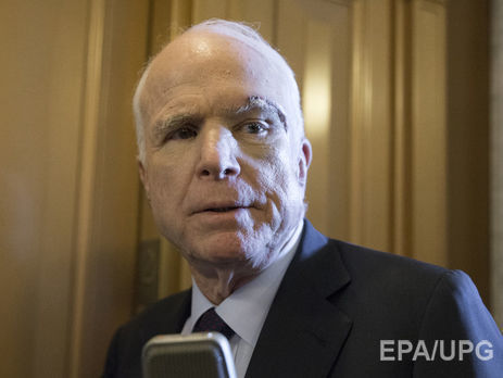 Маккейн призвал Трампа изменить политику США в отношении Украины и предоставить стране летальное оружие