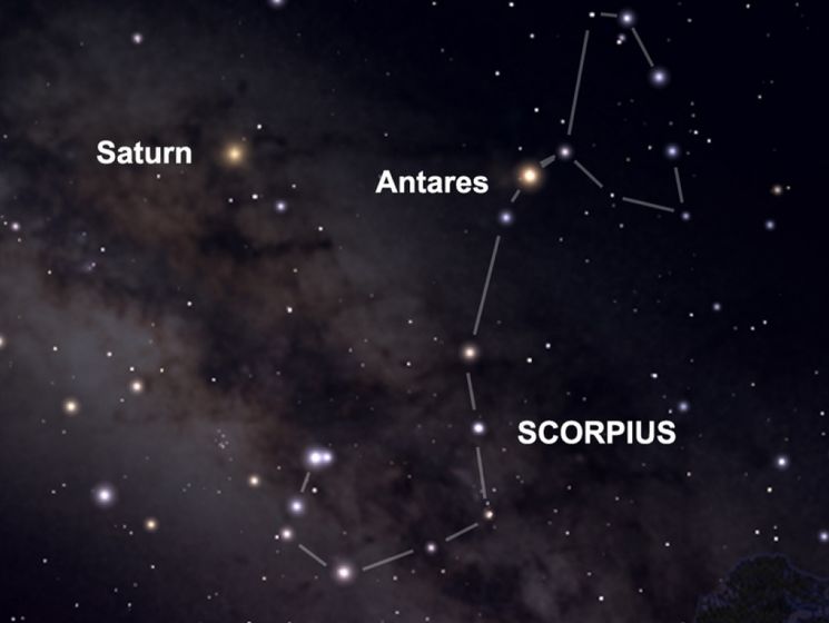 Ученые получили изображение поверхности красного сверхгиганта в созвездии Скорпиона