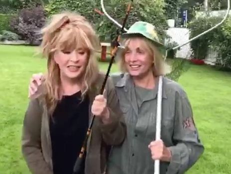 ﻿Пугачова й Вайкуле виловили зі ставка 