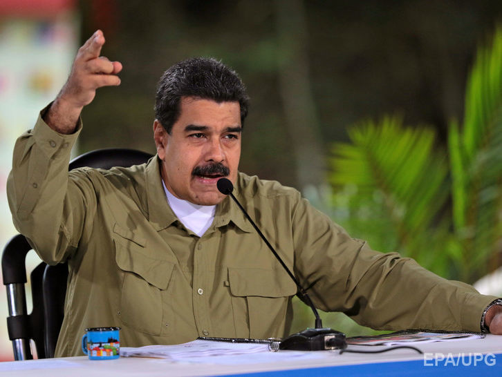 ﻿Мадуро заявив, що нові санкції США підштовхують Венесуелу до дефолту