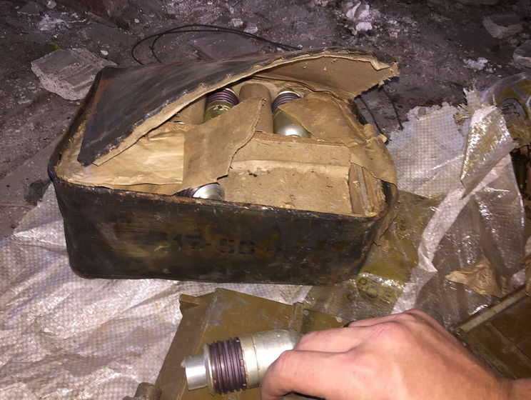 СБУ нашла тайник с боеприпасами в здании больницы в Донецкой области