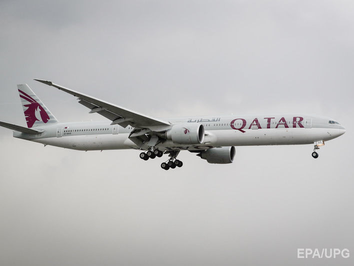 ﻿До України прибув перший рейс Qatar Airways