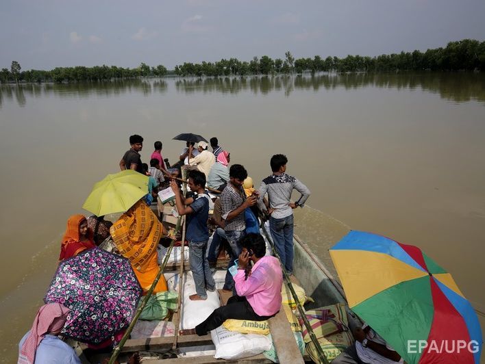 В индийском штате Бихар 514 человек погибли в результате наводнения