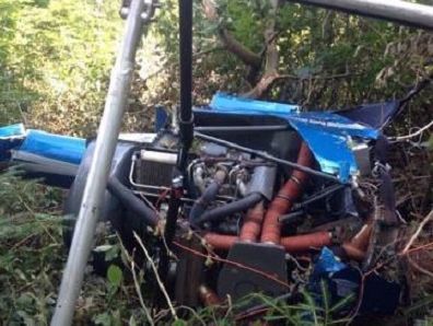 В Карпатах насмерть разбился мотодельтапланерист