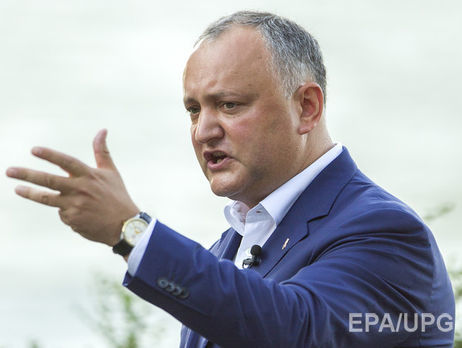 Оппозиция Молдовы требует привлечь Додона к ответственности за госизмену