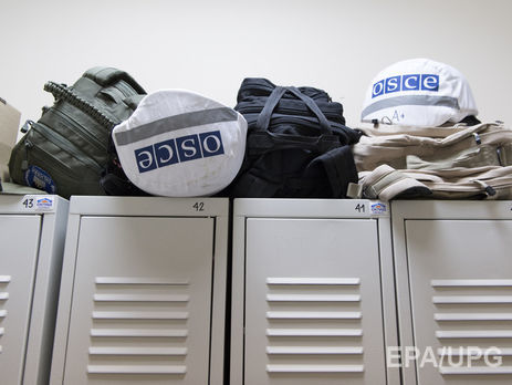 Наблюдатели ОБСЕ сообщили об устроенной вблизи разрушенного моста в Станице Луганской ловушке