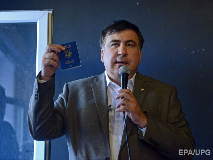 Саакашвили заявил, что власть "готовит три сценария" на случай его возвращения в Украину