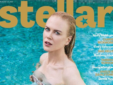 Кидман снялась для журнала Stellar в 