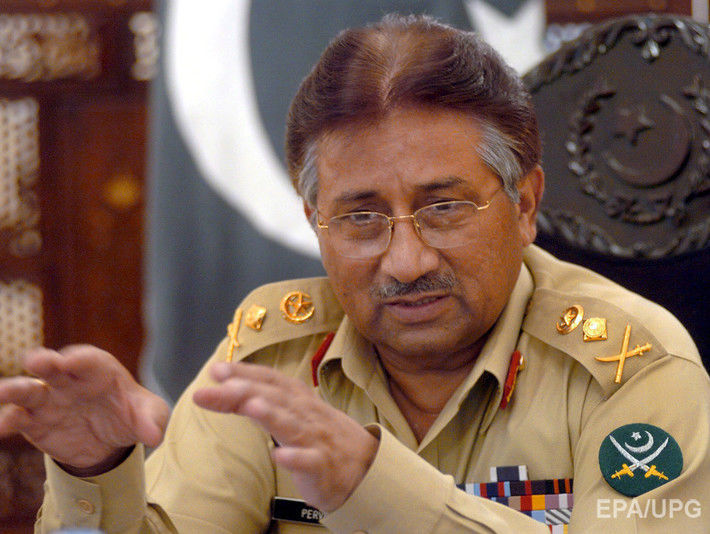 ﻿Суд видав ордер на арешт екс-президента Пакистану Мушаррафа у справі про вбивство прем'єра Бхутто