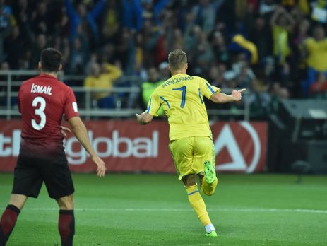 Футбольная сборная Украины выиграла у команды Турции. Фоторепортаж