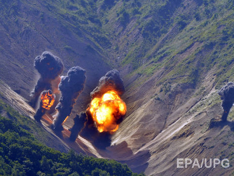 Южная Корея провела учения в ответ на ядерные испытания КНДР