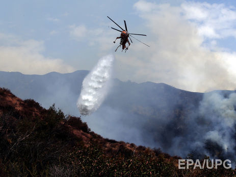 ﻿У Лос-Анджелесі ввели режим надзвичайного стану через лісові пожежі