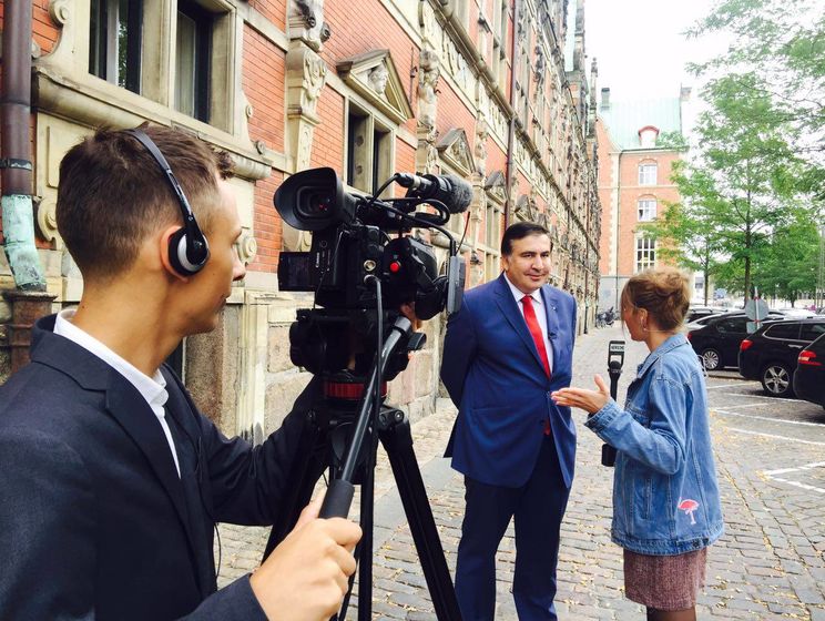 Саакашвили в Копенгагене встретился с главой Европейской народной партии