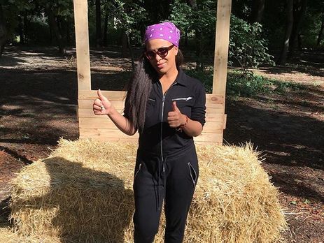 ﻿Гайтана показала двомісячну дочку