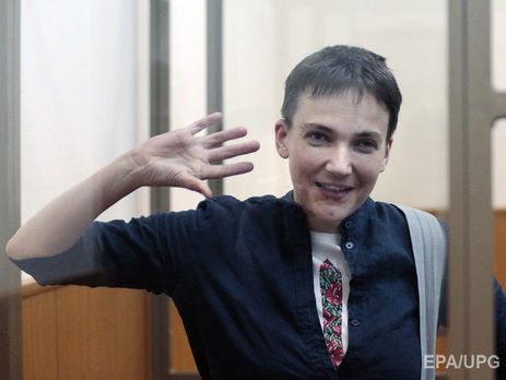 Савченко пообещала дать интервью российским СМИ, когда отпустят всех украинских заложников в РФ и оккупированном Крыму