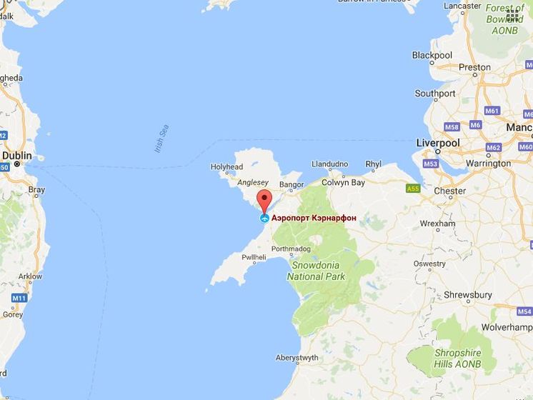 ﻿В Уельсі легкомоторний літак вибухнув в аеропорту, пілот загинув