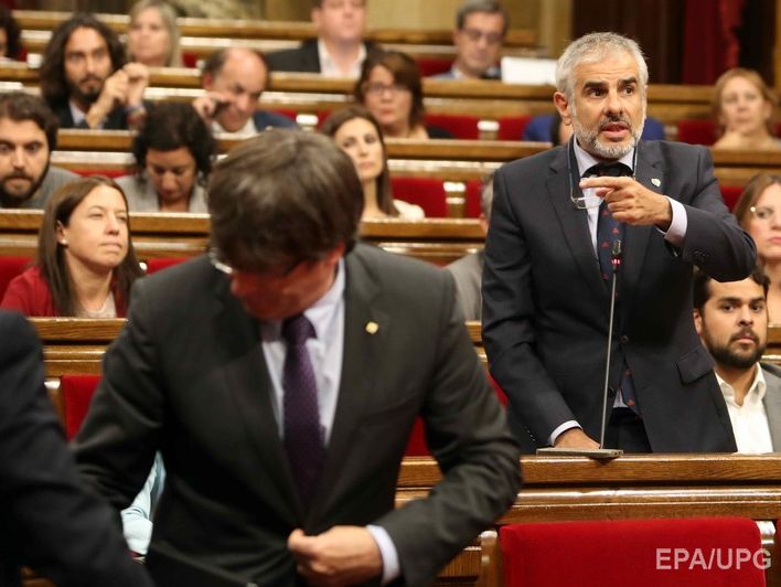 ﻿Парламент Каталонії ухвалив закон про порядок виходу зі складу Іспанії