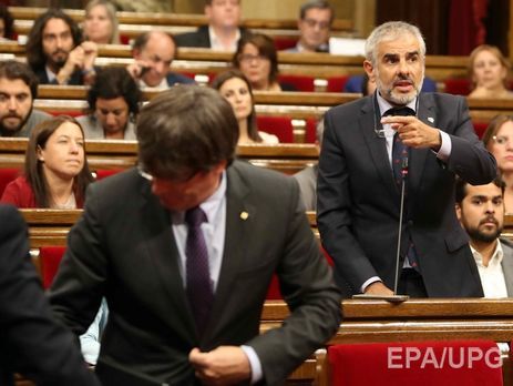 Парламент Каталонии принял закон о порядке выхода из состава Испании